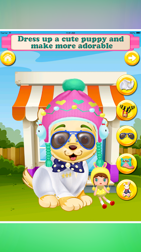 puppy newborn babyshower Games - Image screenshot of android app