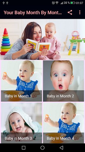 Your Baby Month By Month - Image screenshot of android app