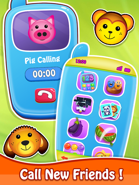 Baby Phone For Toddler - عکس بازی موبایلی اندروید