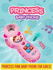 Girls Princess Baby Play Phone - Gameplay image of android game