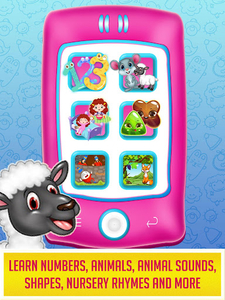 Girls Princess Baby Play Phone - Gameplay image of android game