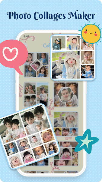 Baby Photo Editor & Baby Story - عکس برنامه موبایلی اندروید