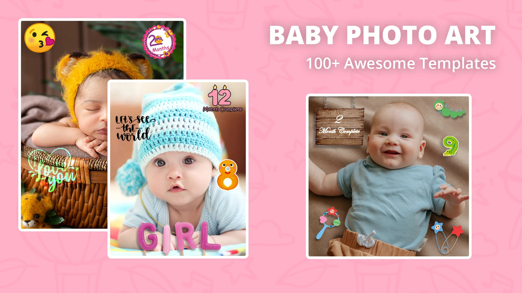 Baby Photo Editor - Baby Frame - Image screenshot of android app