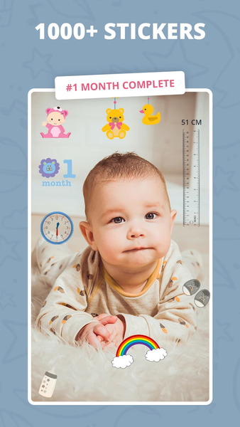 Baby Photo Editor - Baby Frame - Image screenshot of android app