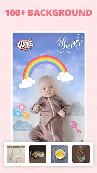 Baby Photo Editor - Baby Frame - Image screenshot of android app