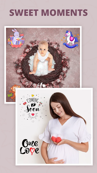 Baby Photo Editor - Baby Frame - Image screenshot of android app