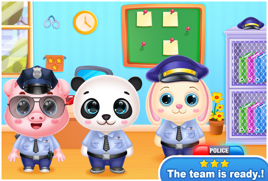 Police pig detective game - عکس بازی موبایلی اندروید