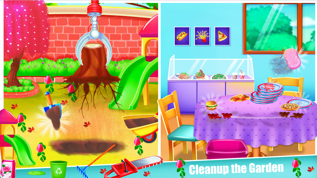 high school cleanup game - عکس بازی موبایلی اندروید