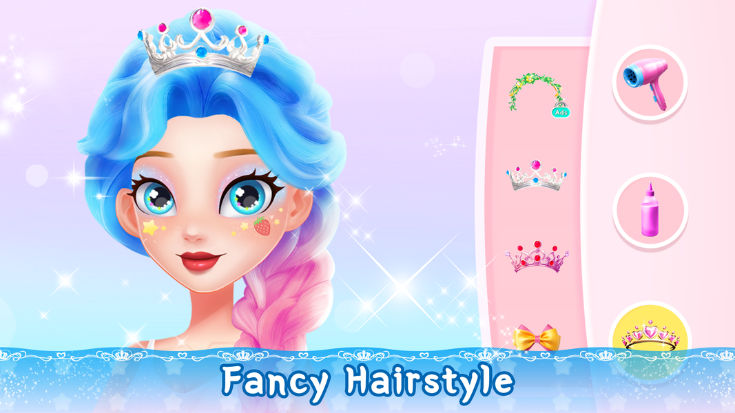 Girl Game: Princess Makeup - عکس برنامه موبایلی اندروید