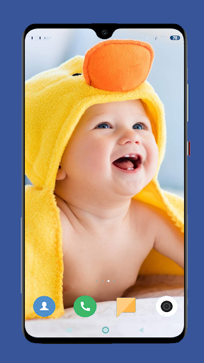 Cute Baby Wallpaper - عکس برنامه موبایلی اندروید