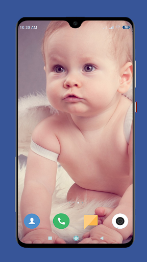 Cute Baby Wallpaper - عکس برنامه موبایلی اندروید
