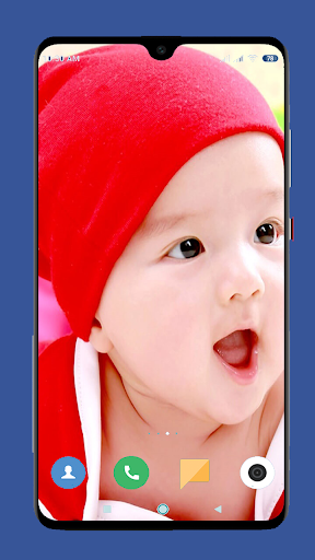 Cute Baby Wallpaper - عکس برنامه موبایلی اندروید