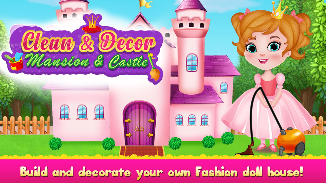 Cleaning games for Kids Girls - Image screenshot of android app