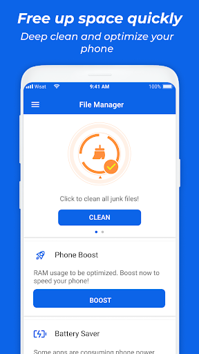 Smart File Manager - Cleaner - Image screenshot of android app