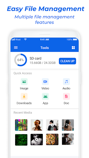 Smart File Manager - Cleaner - Image screenshot of android app