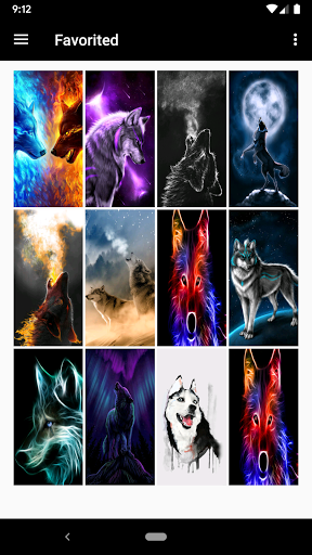 Wolf Wallpapers Offline - عکس برنامه موبایلی اندروید