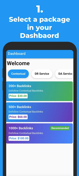 Backlinks SEO: Rank Website - عکس برنامه موبایلی اندروید