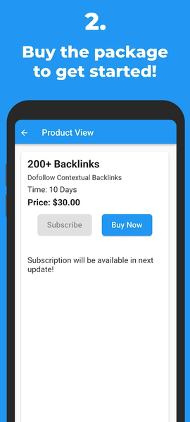 Backlinks SEO: Rank Website - عکس برنامه موبایلی اندروید