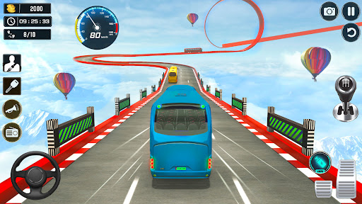 Bus Stunt Simulator: Bus Games - عکس بازی موبایلی اندروید