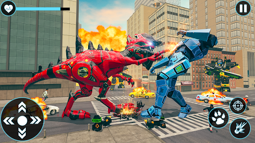 Raptor Robot Games: Drone Robot Grand Hero - عکس بازی موبایلی اندروید
