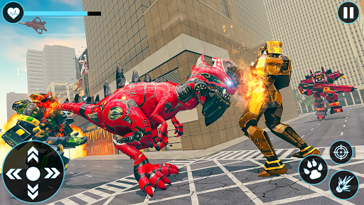 Raptor Robot Games: Drone Robot Grand Hero - عکس بازی موبایلی اندروید