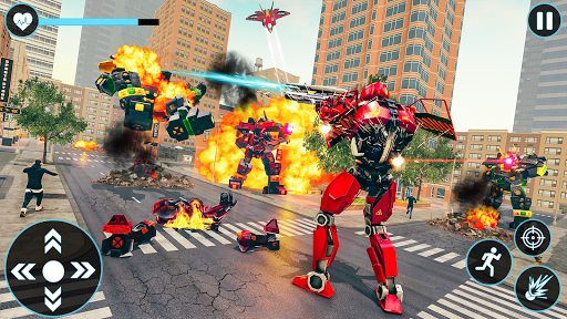 Raptor Robot Games: Drone Robot Grand Hero - عکس بازی موبایلی اندروید