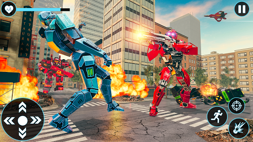 Raptor Robot Games: Drone Robot Grand Hero - عکس بازی موبایلی اندروید