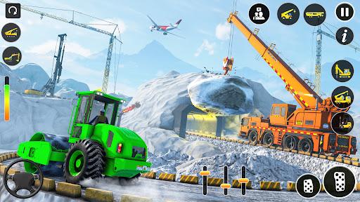 Snow Excavator Simulator Game - عکس برنامه موبایلی اندروید