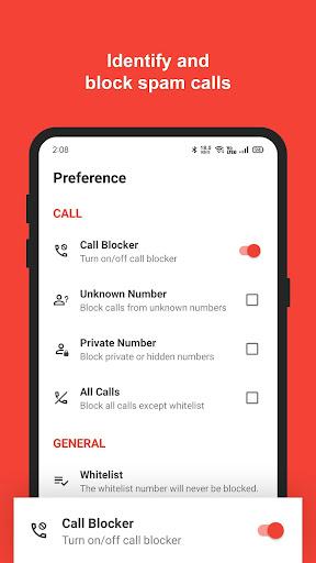 Call Blocker - عکس برنامه موبایلی اندروید