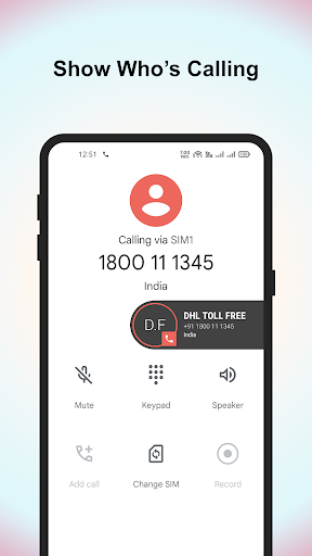 Caller ID & Speaker - Image screenshot of android app