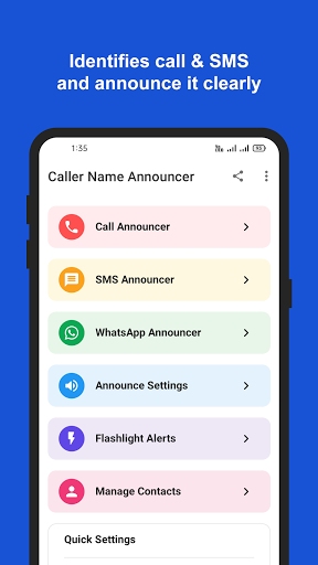 Caller Name Announcer - عکس برنامه موبایلی اندروید