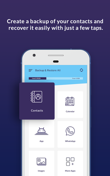 Backup and Restore All - عکس برنامه موبایلی اندروید