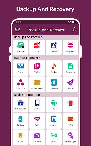 Recover Deleted All Photos - عکس برنامه موبایلی اندروید