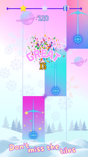 Kuromi Piano Game - Gameplay image of android game