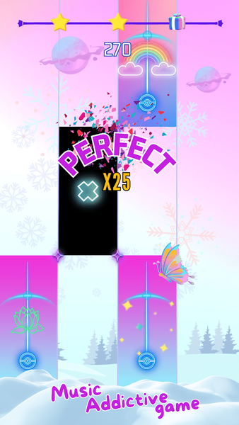 Kuromi Piano Game - Gameplay image of android game