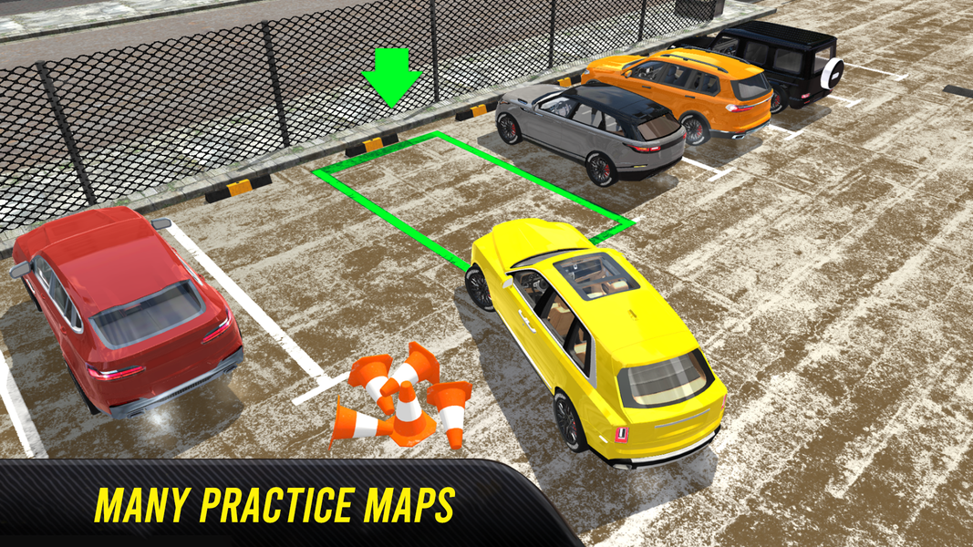 Car Driving & Parking Academy - Gameplay image of android game