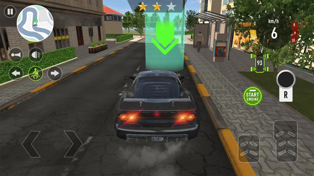 Driving School: Car Parking 3D - Gameplay image of android game