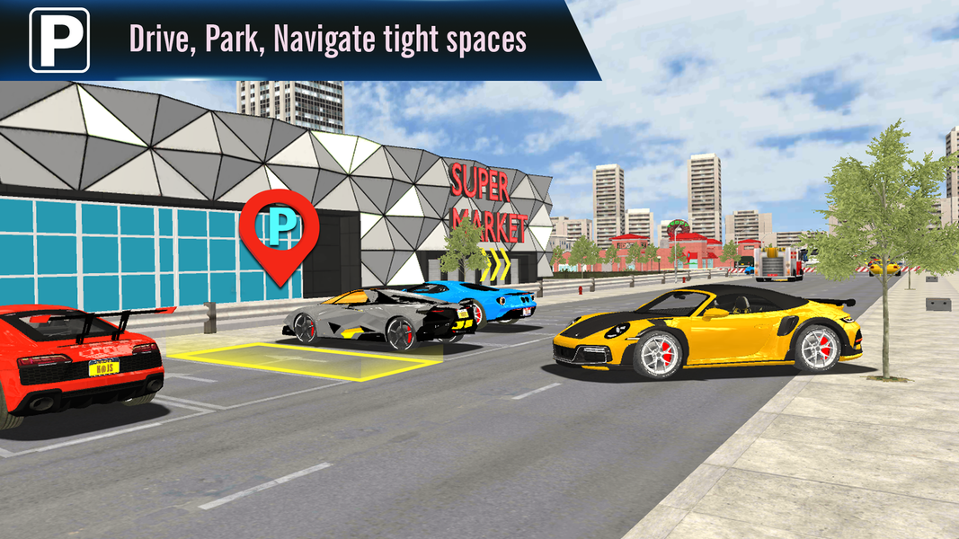 Car Parking Simple Simulation - Gameplay image of android game