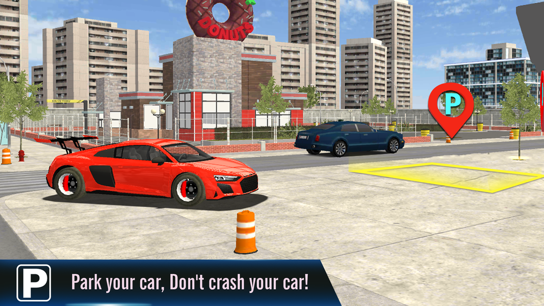 Real Car Driving: School Game - عکس بازی موبایلی اندروید