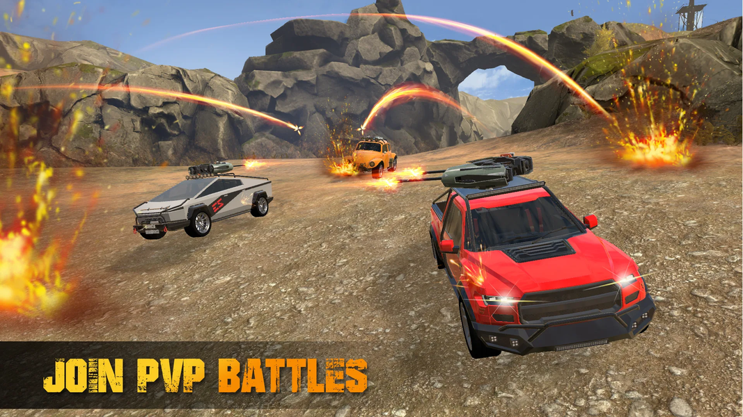 Car Survival: PvP War Shooter - عکس بازی موبایلی اندروید