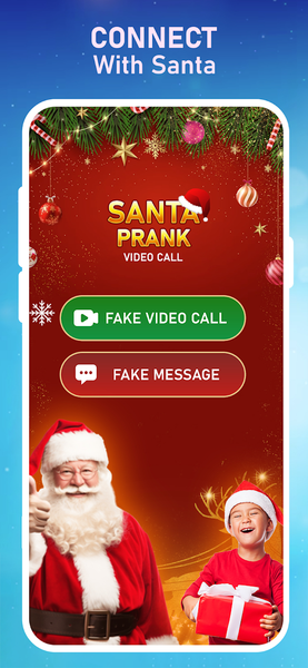 Santa Calling - Prank Call - عکس برنامه موبایلی اندروید