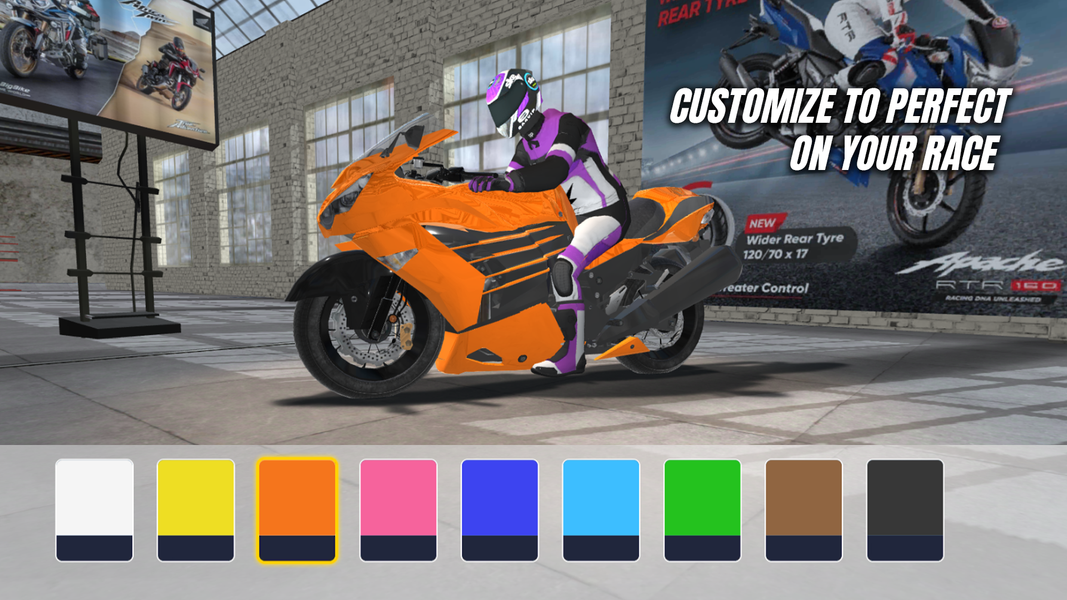 Moto Racing GO: Bike Rider - عکس بازی موبایلی اندروید