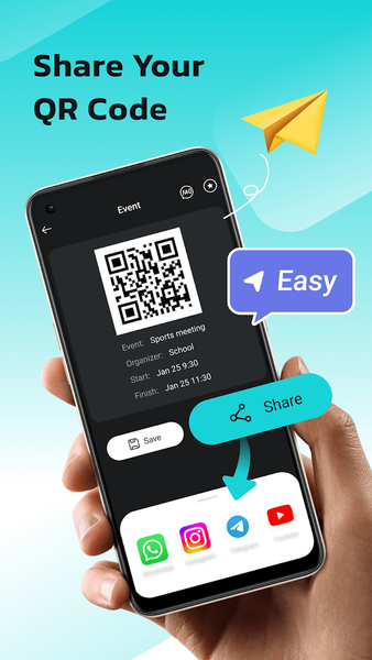QR EasyScan & Barcode Scanner - Image screenshot of android app