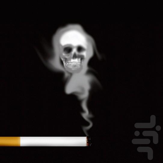 پس زمینه زنده مضرات سیگار - عکس برنامه موبایلی اندروید