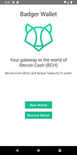 Badger Wallet - Image screenshot of android app
