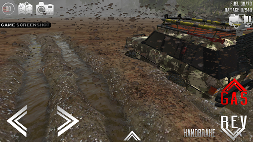 WHEELS IN MUD : OFF-ROAD 4x4 - Gameplay image of android game