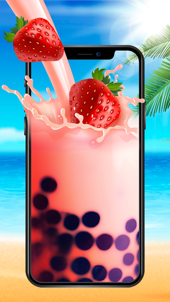 Bubble Drink Tea ASMR: BobaDIY - Gameplay image of android game