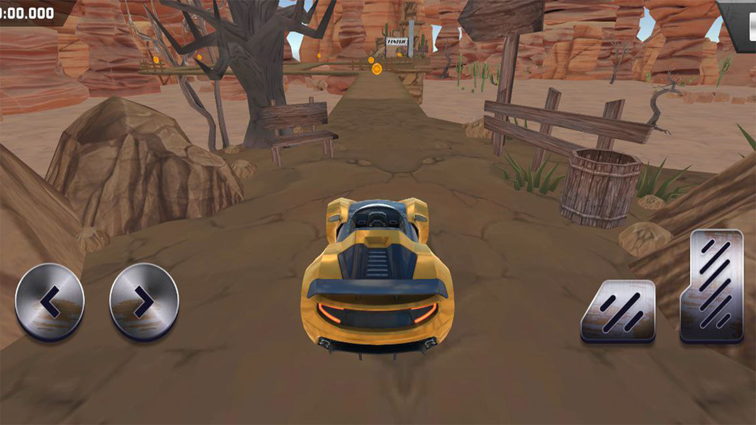 Car Race 3D: Mountain Climb - Gameplay image of android game
