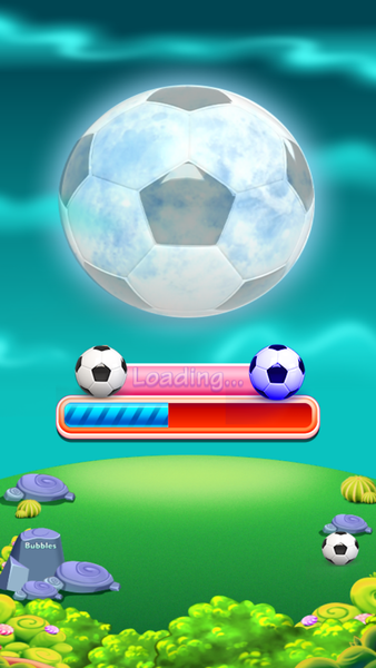 Ball fire - Gameplay image of android game