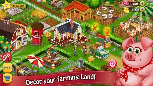 Farm Day Farming Offline Games - Gameplay image of android game